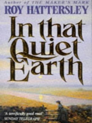 cover image of In that quiet earth